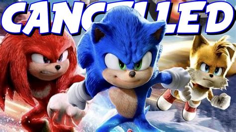 sonic 3 movie cancelled